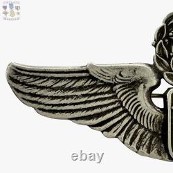 Wwii Command Pilot Wings Army Air Corps Badge 3 Ns Meyer Sterling 20g. Ww2 #331