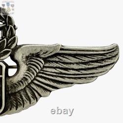 Wwii Command Pilot Wings Army Air Corps Badge 3 Ns Meyer Sterling 20g. Ww2 #331