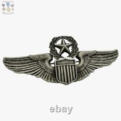 Wwii Command Pilot Wings Army Air Corps Badge 3 Ns Meyer Sterling 20g. Ww2 #331