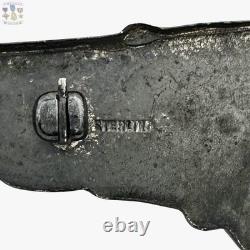 Wwii Command Pilot Wings Army Air Corps Badge 3 Ns Meyer Sterling 20g. Ww2 #419