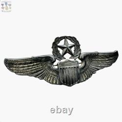 Wwii Command Pilot Wings Army Air Corps Badge 3 Ns Meyer Sterling 20g. Ww2 #419
