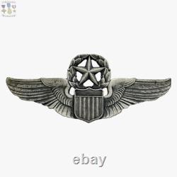 Wwii Command Pilot Wings Army Air Corps Badge Robbins Co. 3 Sterling 34g. #409 Wwii Command Pilot Wings Army Air Corps Badge Robbins Co. 3 Sterling 34g. #409