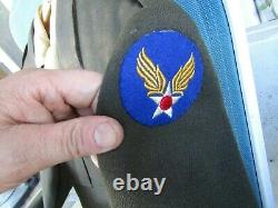 Wwii English Tailor Made Army Air Corp Ike Jacket, Shirt, Tie, Pants! Liason Wings