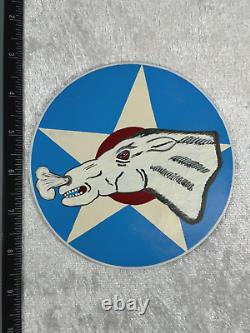 Wwii Era Us Air Army 500th Bombardment Squadron Hand Painted Leather Patch
