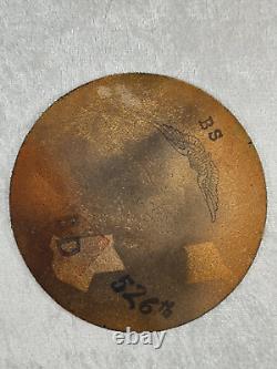 Wwii Era Us Air Army 526th Bombardment Squadron Hand Painted Leather Patch