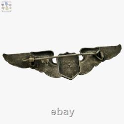 Wwii Firmin London Theater Made Glider Pilot Wings Army Air Corps 3-1/16 Size