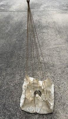 Wwii Original 1943 Silk 36 Drogue Chute Ww2 USA Army Air Corps Pilot Parachute