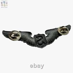 Wwii Service Pilot Wings U. S. Army Air Corps 3 Size Vaulted Sterling Ww2 #295