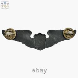 Wwii Service Pilot Wings Us Army Air Corps Badge 3 Size Sterling Ww2 #388