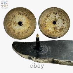 Wwii Service Pilot Wings Us Army Air Corps Badge 3 Size Sterling Ww2 #388