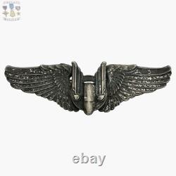 Wwii U. S. Army Air Corps Aerial Gunner Wings Badge 3 Size Sterling 22g Ww2 #333