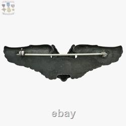 Wwii U. S. Army Air Corps Aerial Gunner Wings Badge 3 Size Sterling 22g Ww2 #333