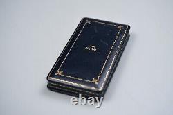 Wwii U. S. Army Air Corps Air Medal In Black Leatherette Presentation Case
