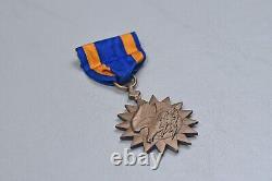 Wwii U. S. Army Air Corps Air Medal In Black Leatherette Presentation Case