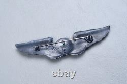 Wwii U. S. Army Air Corps British Made Air Crew Wing By J. R. Gaunt Pinback