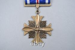 Wwii U. S. Army Air Corps Distinguished Flying Cross In Case