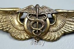 Wwii U. S. Army Air Corps Flight Nurse Wing British Made By Firmin
