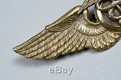 Wwii U. S. Army Air Corps Flight Nurse Wing British Made By Firmin