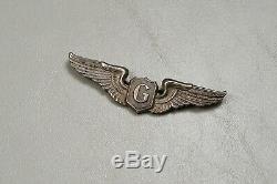 Wwii U. S. Army Air Corps Glider Pilot Wing British Made