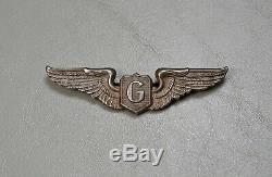 Wwii U. S. Army Air Corps Glider Pilot Wing British Made