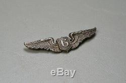 Wwii U. S. Army Air Corps Glider Pilot Wing British Made