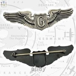 Wwii U. S. Army Air Corps Glider Pilot Wings Badge 3 Size Insignia Meyer Inc #04