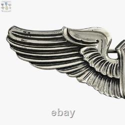 Wwii U. S. Army Air Corps Glider Pilot Wings Badge 3 Size Insignia Meyer Inc #04