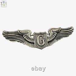 Wwii U. S. Army Air Corps Glider Pilot Wings Badge 3 Size Insignia Meyer Inc #04