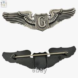 Wwii U. S. Army Air Corps Glider Pilot Wings Badge 3 Size Insignia Meyer Inc #04