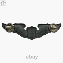 Wwii U. S. Army Air Corps Glider Pilot Wings Badge Sterling 3 Size Insignia #397