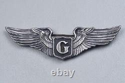 Wwii U. S. Army Air Corps Glider Wing Juarez Pattern, Sterling
