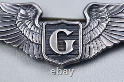 Wwii U. S. Army Air Corps Glider Wing Juarez Pattern, Sterling