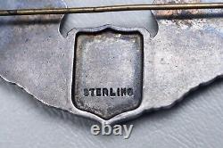 Wwii U. S. Army Air Corps Glider Wing Juarez Pattern, Sterling