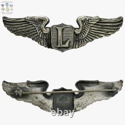 Wwii U. S. Army Air Corps Liaison Pilot Wings Badge Insignia 3 Size Amcraft #212