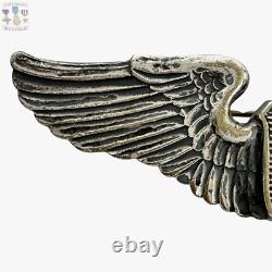 Wwii U. S. Army Air Corps Liaison Pilot Wings Badge Insignia 3 Size Amcraft #212