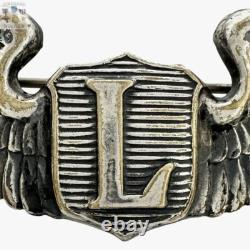 Wwii U. S. Army Air Corps Liaison Pilot Wings Badge Insignia 3 Size Amcraft #212