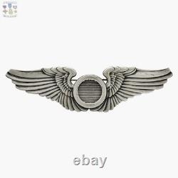Wwii U. S. Army Air Corps Observer Wings Badge 3 Size Gemsco Ww2 #429