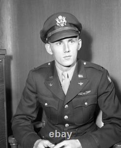 Wwii U. S. Army Air Corps Pilot Wing Solid Back, Heavy Pin #2