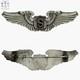 Wwii U. S. Army Air Corps Service Pilot Wings Gemsco N. Y. 3-1/8 Size #145