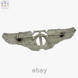 Wwii U. S. Army Air Corps Technical Observer Wings 3-1/8 Amcraft Starburst Ww2