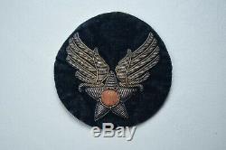 Wwii U. S. Army Air Corps Theater Made Cbi Shoulder Sleeve Insignia Pair