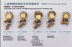 Wwii U. S. Army Air Crew Q-Version 3D Printing Model