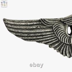 Wwii U. S. Army Air Force Flight Surgeon Wings 2 Size Vanguard N. Y. Ww2 #374