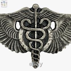 Wwii U. S. Army Air Force Flight Surgeon Wings 2 Size Vanguard N. Y. Ww2 #374
