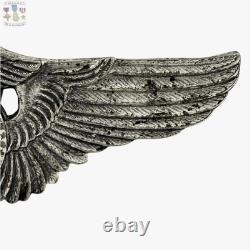 Wwii U. S. Army Air Force Flight Surgeon Wings 2 Size Vanguard N. Y. Ww2 #374