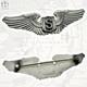 Wwii U. S. Army Air Forces Service Pilot Wings Gemsco N. Y. 3-1/8 Size Ww2 #324