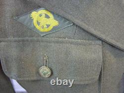 Wwii Us Army 4th Air Force Ww2 Uniform Group Tunic Jacket Shirt 2 Hats