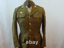 Wwii Us Army 4th Air Force Ww2 Uniform Group Tunic Jacket Shirt 2 Hats