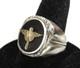 Wwii Us Army Air Corps Aviator Pilot Sterling Silver Ring Size 9 1/4 Named #'d