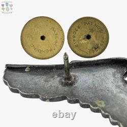 Wwii Us Army Air Corps Flight Engineer Wings Badge Insignia 3 Size #378